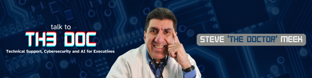 Talk To Th3 Doc podcast banner with Steve Meek