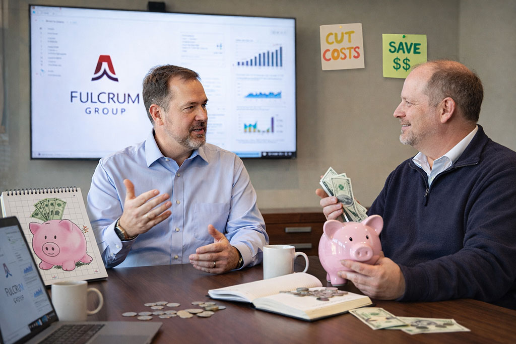 Executive discussing financial planning in Dallas-Fort Worth, illustrating preparation, planning and financial growth