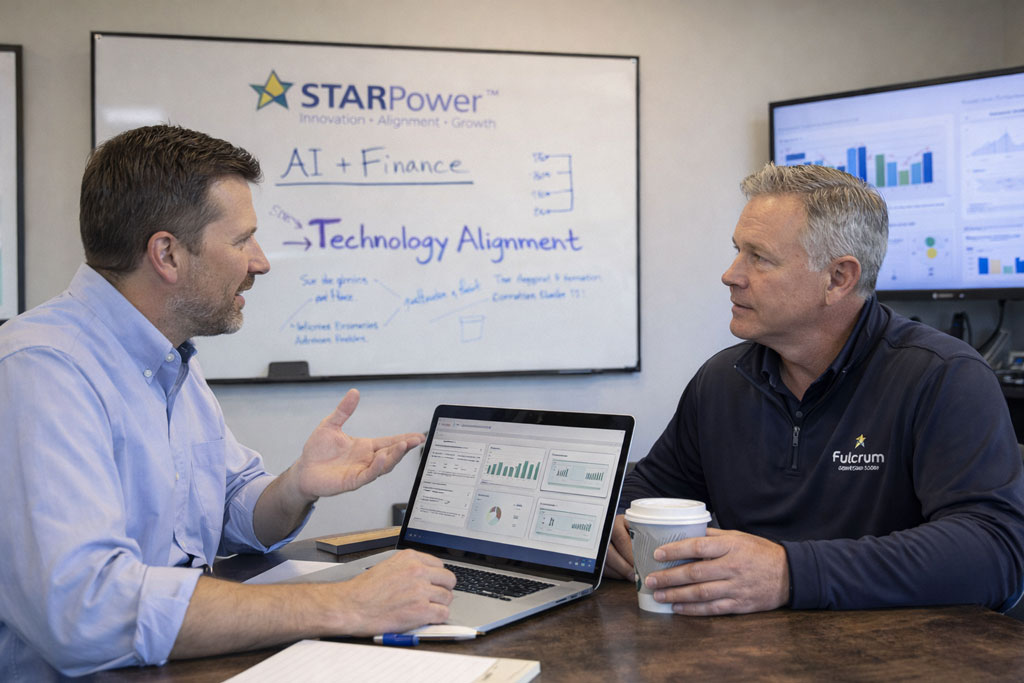 Fulcrum Group leaders discuss AI finance clarity for DFW SMBs (Ep. 131)